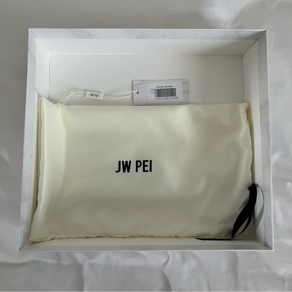 JW PEI Gabbi Ruched Hobo Handbag - Ivory - Picture 9 of 13